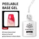 thumbnail image 1 of BORN PRETTY Esmalte de uñas en gel de colores blanco y negro, 10ml, Gel LED UV para decoración de uñas, diseño DIY, barnices semipermanentes Manciure, 1 of 5