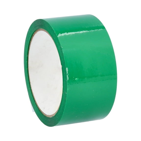 PSBM Multi-Purpose Green Acrylic Carton Tape 1.88 Inch x 1000 Yards 6 Rolls 2 Mil Ideal For Packing And Storage Use
