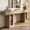 Beige | 78.7in Length, variant on OMCHOM 63'' Wood Console Table Entryway Sofa Table with USB Charging Station, Narrow Behind Couch Storage Shelves for Hallway Foyer Luxury Villa Hotel Lobby(Beige)