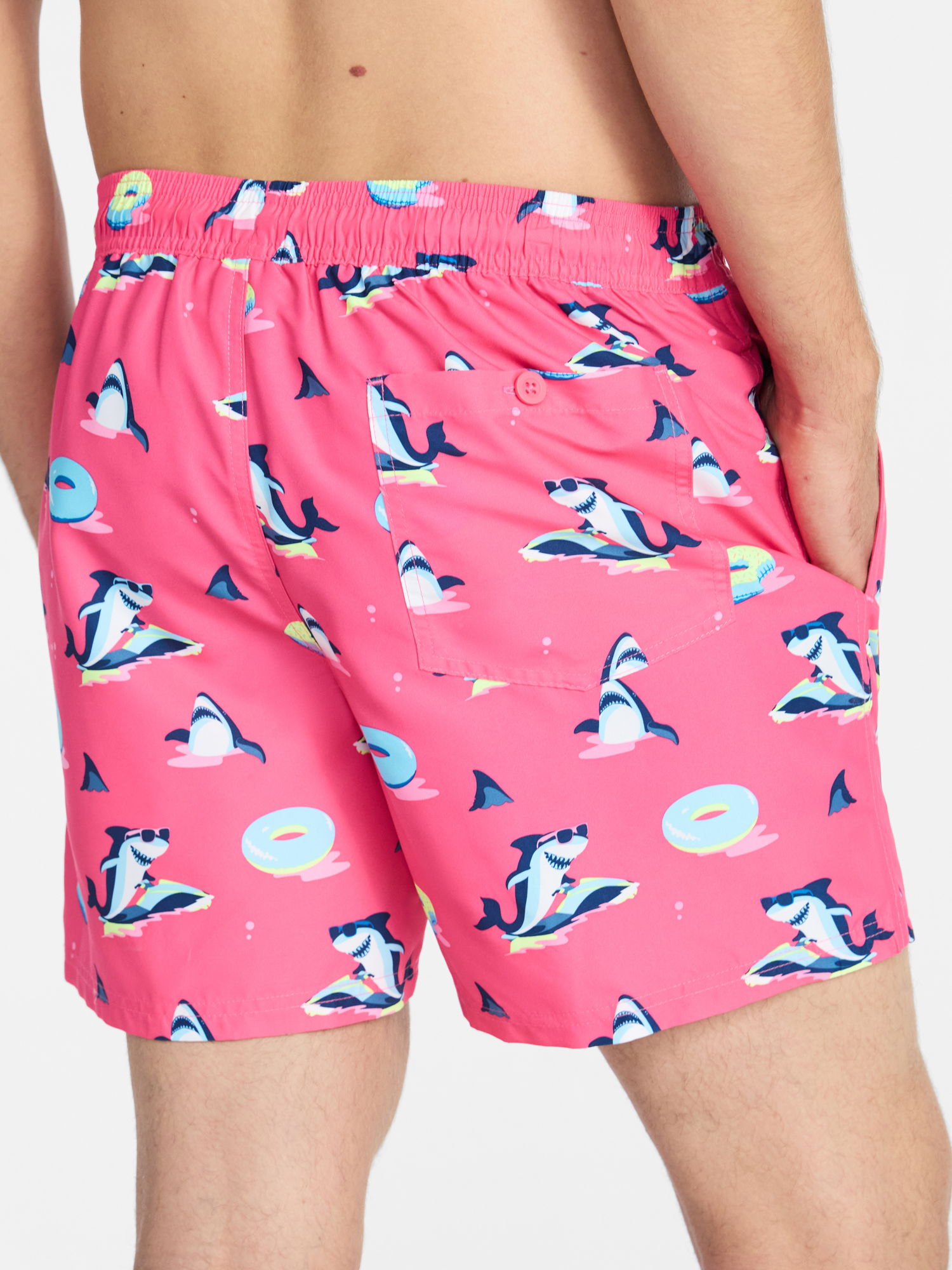 No Boundaries Swim Trunks, 5" Inseam, Men's S-5XL