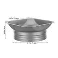 thumbnail image 2 of OUNONA Fitting De Transición Para Conductos Metálico Con Brida Para Ventilación Con Baja Emisión De Ruido En Hogar, 2 of 8