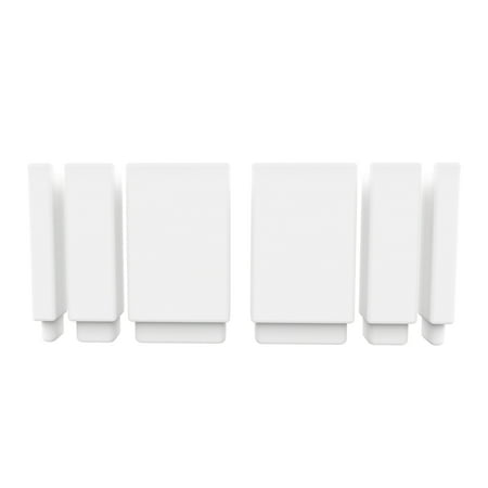 Sharper Image - PORTAL Window Fan with Reversible Exhaust - Ice White