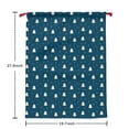 thumbnail image 2 of Christmas Sack – 28" X 20" Canvas Gift Bag with Drawstring, Full Print Polyester Santa Sack, Durable Reusable Xmas Gift Bag for Holiday, Party & Storage, 2 of 5