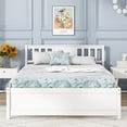 thumbnail image 5 of Gymax Full Size Bed Frame w/ Headboard Wood Slat Support No Box Spring Needed, 5 of 10