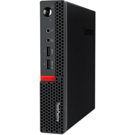 Lenovo ThinkCentre M625q Tiny Home and Business Mini Desktop Black (AMD A9-9420e 2-Core, 4GB RAM, 500GB HDD, AMD Radeon R5, Wifi, Bluetooth, 3xUSB 3.1, 2xDP Port, Win 10