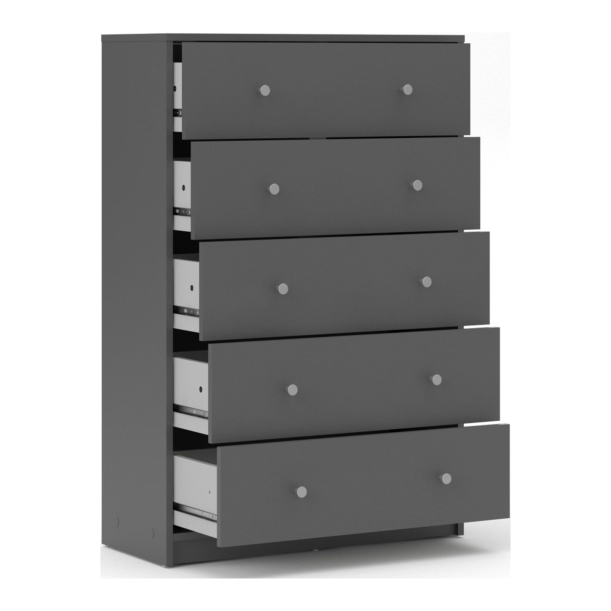 Studio 5 Drawer Chest Grey Walmart