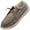 Khaki Brown, variant on NORTY Mens Slip-on Loafer Canvas Lightweight Boat Shoes Soft Sole Walking Shoe