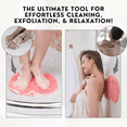 thumbnail image 2 of Shower Back & Foot Scrubber,Wall Mounted Back Scrubber Silicone Bath Massage Cushion Brush with Suction Cups,Bathroom Wash Foot Mat Exfoliating Dead Skin Foot Brush, 2 of 7