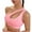 Pink, variant on Bigersell Sports Bra Tank Tops Women's One-shoulder Sport Bra Fitness Yoga Quick-drying Bra Running Sport Bra Female Workout Bra Women's Plus Polyester Bralette Bra Style 1597, Light Blue XL
