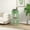Green, variant on HOMCOM 2-Tier Side Table with Drawer, Narrow End Table with Bottom Shelf, for Living Room, Green