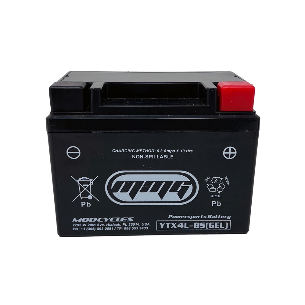 YTX4L-BS GEL Battery Factory Sealed Activated 12V 3Ah Motorcycle Scooter ATV Mower Generator