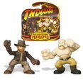 thumbnail image 1 of Indiana Jones Adventure Heroes Mini figura de acción de 2-1 / 2 pulgadas de alto - Indiana Jones vs mecánico alemán de la serie de películas "Raiders of the Lost Ark" Indiana Jones 787793723452, 1 of 1