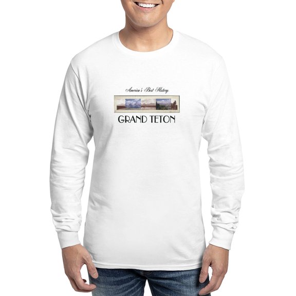 CafePress - ABH Grand Teton Long Sleeve T Shirt - Unisex Cotton Long Sleeve T-Shirt