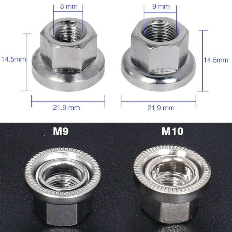 Bike axle best sale nut
