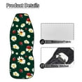 thumbnail image 6 of Uorisanigo Ladybug Daisy Car Seat Cover, Non-Slip Auto Front Seat Covers Automobile Seats Protectors Car Accessories for Vehicle, Cars, Sedan, Truck, SUV, Van, 6 of 7