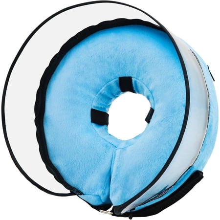 Dog Cone,Dog Surgery Collar,Dog Cones for Small Medium Large Dogs,Inflatable Cone for Dogs,Watermelon Dog Cone Collar, Does not Impede Vision Dog Recovery Collar