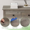 thumbnail image 2 of LAZZO 7-Drawer Dresser, Farmhouse Wooden Chest of Drawers for Bedroom Living Room and Hallway, Gray, 2 of 10