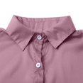 thumbnail image 6 of Oversized Tshirts Shirts for Women Transparent Anti Sunburn Shirt Long Sleeved Button Up Top Casual Loose Fitting Shirt for Summer Short Sleeve Women's Tops, Tees & Blouses, 6 of 7