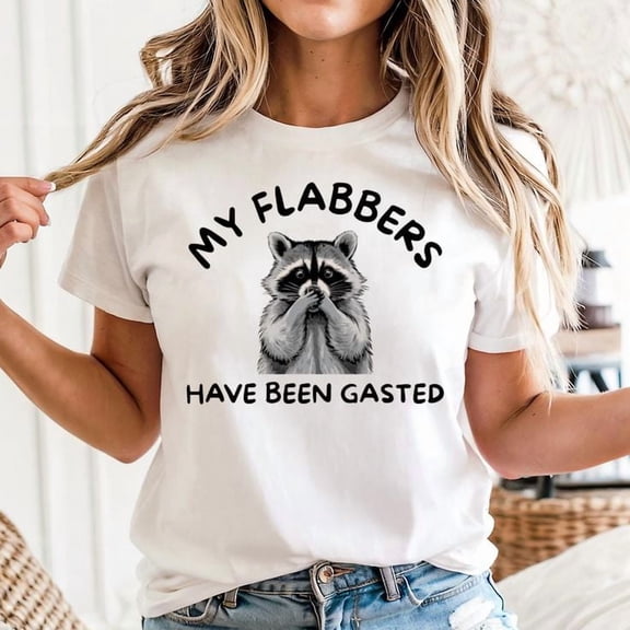 My Flabbers Have Been Gasted Unisex T-Shirt, Sizes S-5XL - Gategoo