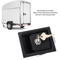 thumbnail image 4 of Tool Box Latch, Heavy Duty Black Toolbox Paddle Lock  for Caravan Truck RV Vehicles Toolbox, 4 of 7