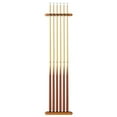 thumbnail image 6 of Fat Cat 2-Piece Wall Mounted Hardwood Billiard/Pool Cue Rack, Holds 6 Cues, 6 of 7