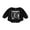 Black 1, variant on Bagilaanoe Newborn Baby Girl Boy Oversized Romper Sweatshirt Long Sleeve Bodysuit Letter Print Pullover 3M 6M 12M 18M Infant Casual Tee Tops