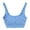 Blue - 519, variant on American Eagle Womens Solid Bandini Swim Top, Blue, Medium