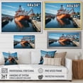 thumbnail image 4 of Designart "Of Discovery Port Port wall art I" Nautical & Beach Floater Framed Canvas Wall Art, 4 of 7