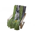 thumbnail image 4 of Alaskan Malamute Soft Flannel Fleece Throw Blanket, Little Puppy Playing on Green Grass Spring Meadow Natural Life Outdoors, Cozy Plush for Indoor and Outdoor Use, 60" x 80", Multicolor, by Ambesonne, 4 of 6