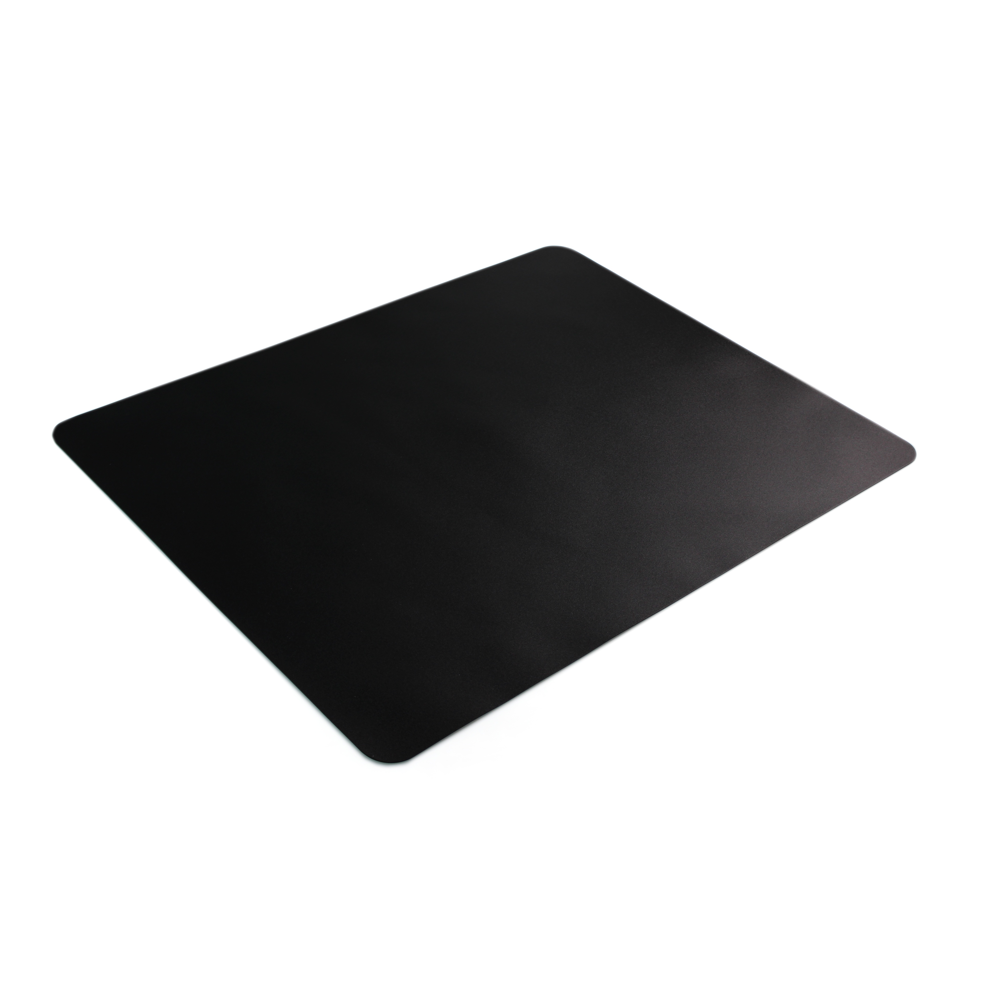 Floortex® Desktex® Black Vinyl Rectangular Desk Pad - 19" x 24"