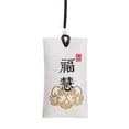 thumbnail image 1 of Buddhist Spiritual Salt Pouch Necklace - Enhance Mental Health & Wealth, 1 of 1