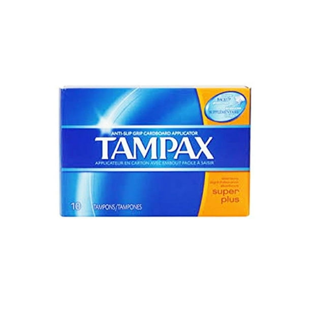 Tampax Super Plus Tampons (10 In 1 Pack) 