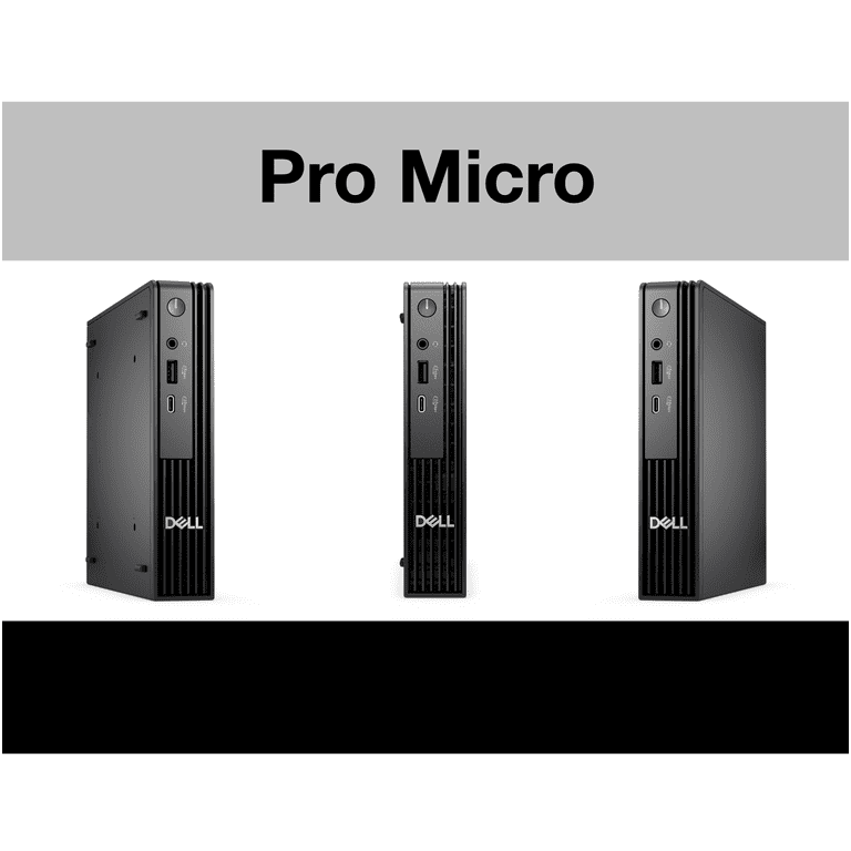 Dell Pro Micro QCM1250, 64GB RAM, 2TB SSD, w/usb port expander