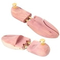 thumbnail image 3 of FYBTO 2Pcs Red Cedar Wood Moistureproof Anti Deformation Anti Wrinkle Adjustable Shoe Tree(45 46)-0905, 3 of 5