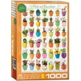 thumbnail image 1 of Eurographics Cacti And Succulents Jigsaw Puzzle (1000-Piece), 1 of 3