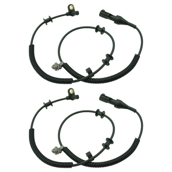 TRQ Front ABS Wheel Speed Sensor Set For 05-08 Ford F-150 07-08 Lincoln Mark LT BSA14208