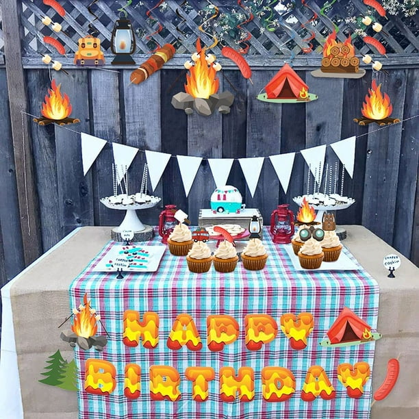 Lot de 12 décorations de gâteau (gâteau) sur le thème du jeu - Peuvent être  utilisées pour la décoration de fête d'anniversaire Fortnite. : :  Cuisine et Maison