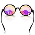 thumbnail image 4 of SAYFUT Kaleidoscope Glasses Rainbow Prism Sunglasses Lightweight Glass Crystal EDM Festival Diffraction, 4 of 5