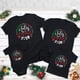 thumbnail image 2 of Conjuntos familiares a juego para Navidad en español 2024 Camiseta informal para papá, mamá y niño Mono para bebé Looks familiares navideños, 2 of 5