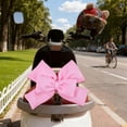 thumbnail image 5 of Pink Motorcycle Helmet Large Bowknot Soft Cloth Coquette Aesthetic Motorbike Decorative Removable Patches Ornaments for Motorcycle Pink, 5 of 9