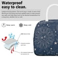 thumbnail image 3 of Lunch Bag Lunch Box for Women Reusable Insulated Lunch Bags,Water-Resistant Gothic Cooler Lunch Tote Bag, Large Capacity for Work Travel Picnic, 3 of 6