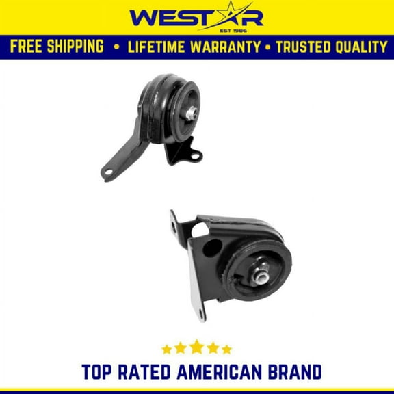 Engine Motor Mount Set Compatible for 1994-2003 Chevy S10/ GMC Pickup Sonoma S15 2.2L Replaces 5350 5426