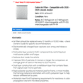 thumbnail image 2 of Cabin Air Filter - Compatible with 2020 - 2025 Lincoln Aviator 2021 2022 2023 2024, 2 of 2