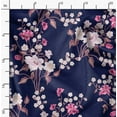 thumbnail image 2 of Soimoi Blue Fabric - By the Yard - 42 Inch Wide - Florals Print Fabric - Elegant and Timeless Patterns for Fashion and Home Decor Printed Fabric, 2 of 6