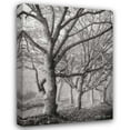 thumbnail image 1 of Vitaly Geyman 33x44 Gallery Wrapped Canvas Wall Art Titled - Tree in the Mist V BandW, 1 of 4