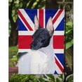 thumbnail image 3 of Carolines Treasures SS4922GF Rat Terrier with English Union Jack British Flag Garden Flag Garden Size multicolor, 3 of 5