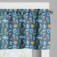 thumbnail image 3 of Ambesonne Space Valance Pack of 2, Alien Friends Astronaut, 42"X18", Multicolor, 3 of 5