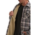 thumbnail image 5 of Wrangler® Men's and Big Men's Sherpa Lined Relaxed Fit Heavyweight Shirt Jacket, Sizes S-2XL, 5 of 7
