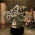 thumbnail image 1 of Agatsuma Zenitsu Lampe de Chevet 3d Led Demon Slayer pour Chambre d'Enfants, 1 of 1