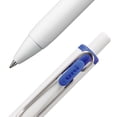 thumbnail image 6 of Uni-Ball® One Retractable Gel Pens, Medium Point, 0.7 mm, White Barrel, Blue Ink, Pack Of 12 Pens, 6 of 9